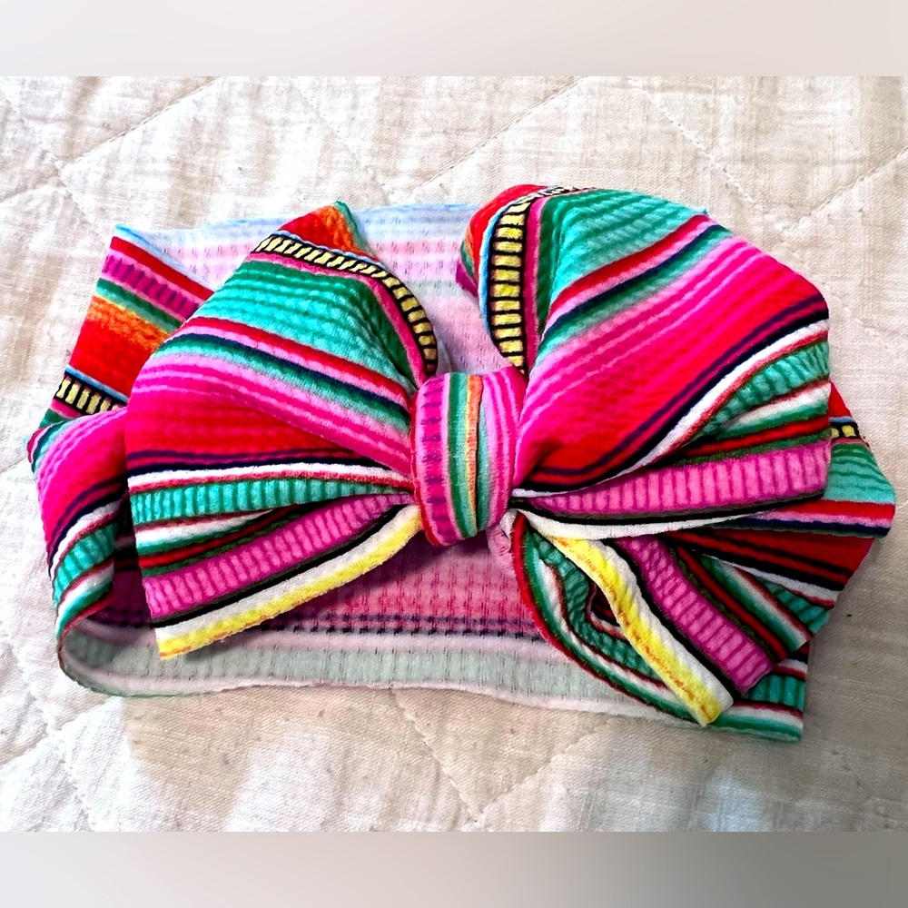 Serape Design Toddler Sized Head Wrap